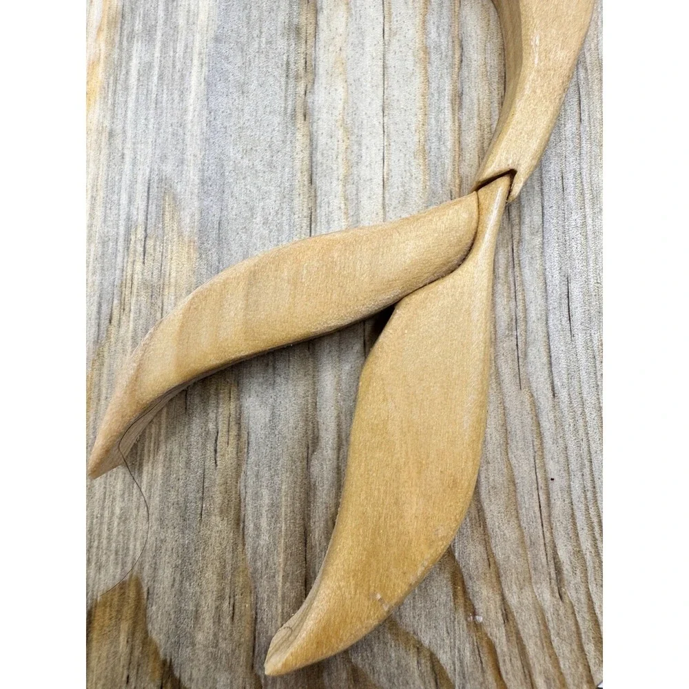 Wood‎ Mermaid Wall Hanging Plaque Hand Carved Nautical Beach Coastal Decor